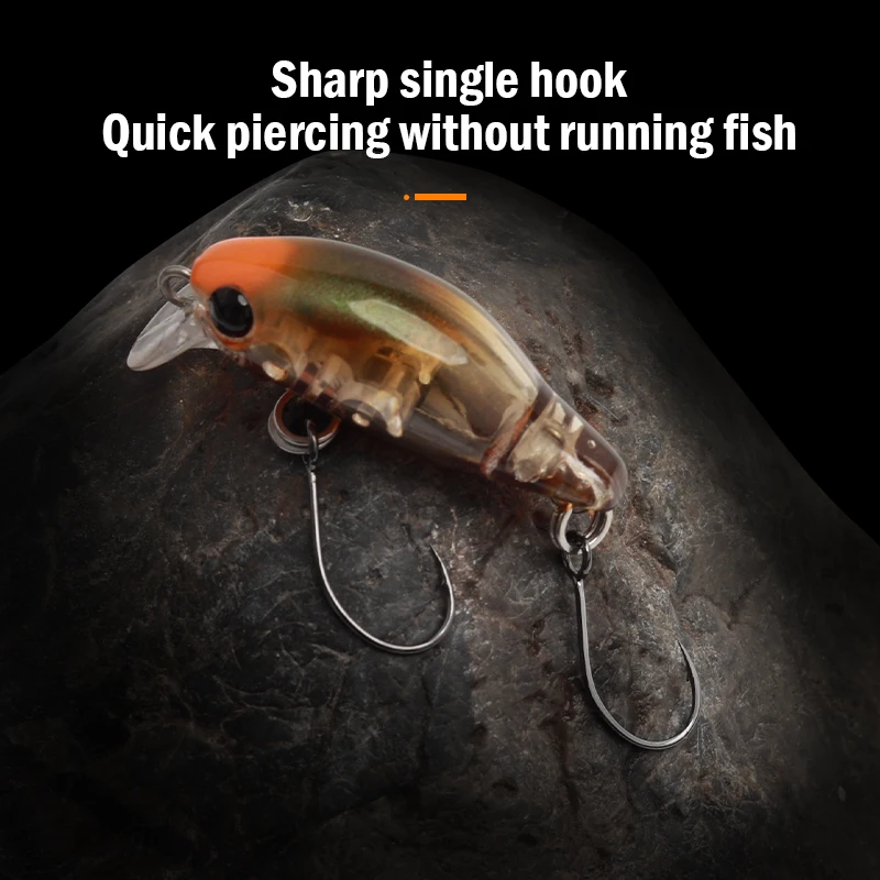 Leydun Marionet Oppervlak – Swimbait Crankbait Flotante Shallow 30mm - imagen 2