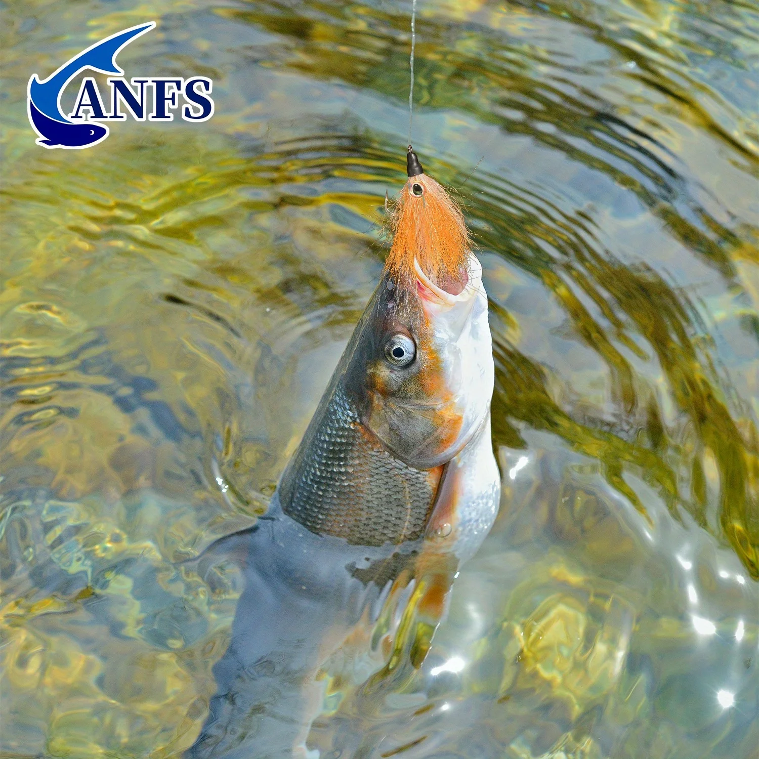 ANFS Mosca Streamer Agua Salada para Lubina Lucio Trucha - imagen 3