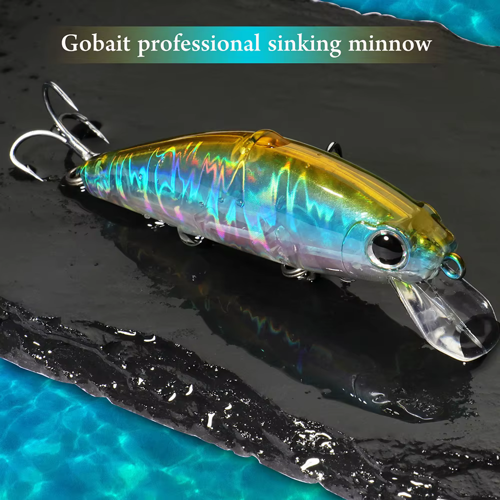Señuelo Swimbait 11 g 7 cm - 3D Wobbler Crankbait Jerkbait - imagen 4