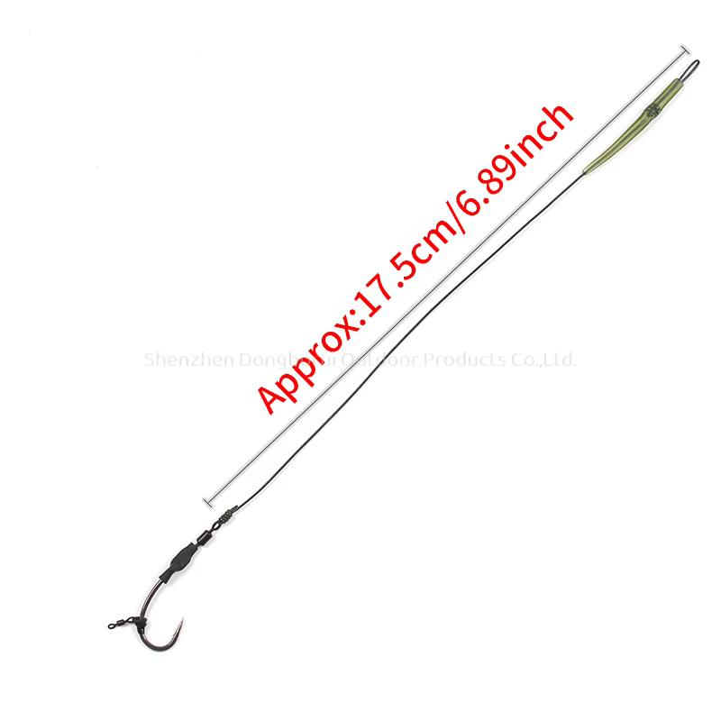 German Rig Turbo – Aparejo de carpfishing con anzuelo curvo - imagen 4