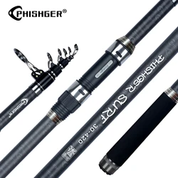 Caña Telescópica Carbono PHISHGER – Surfcasting 80-150g