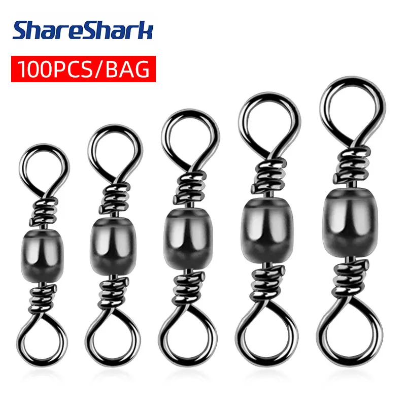 ShareShark Conector barril giratorio de acero al carbono Luer - imagen 2