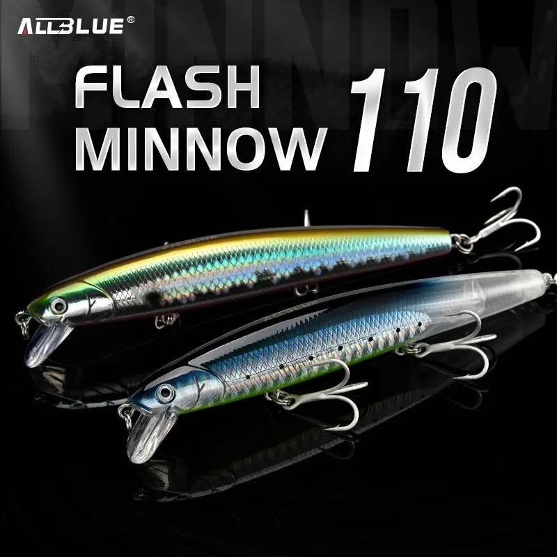 ALLBLUE Jerkbait para lubina y lucio – suspensión lenta - imagen 3