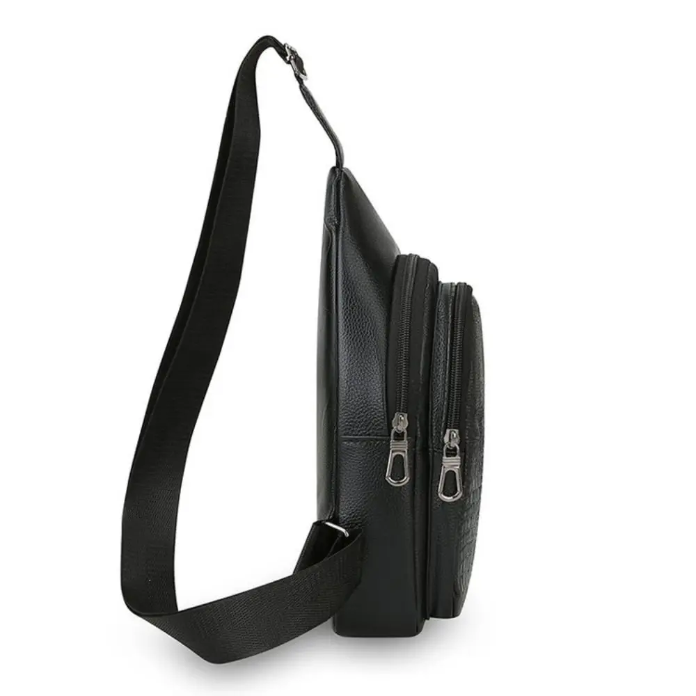 Bolso cruzado impermeable de cuero PU para viaje y negocios - imagen 2