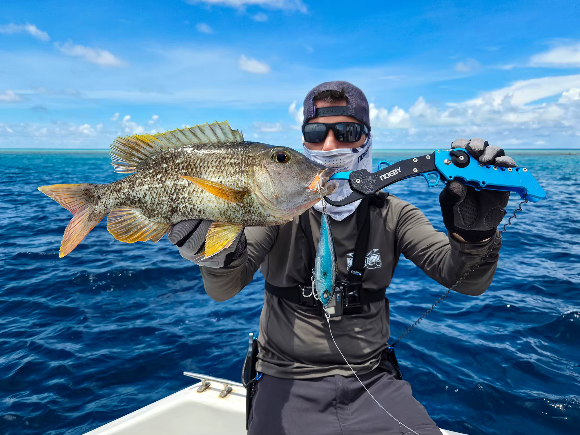 Señuelo Noeby Inshore Twitchbait 115 mm en acción