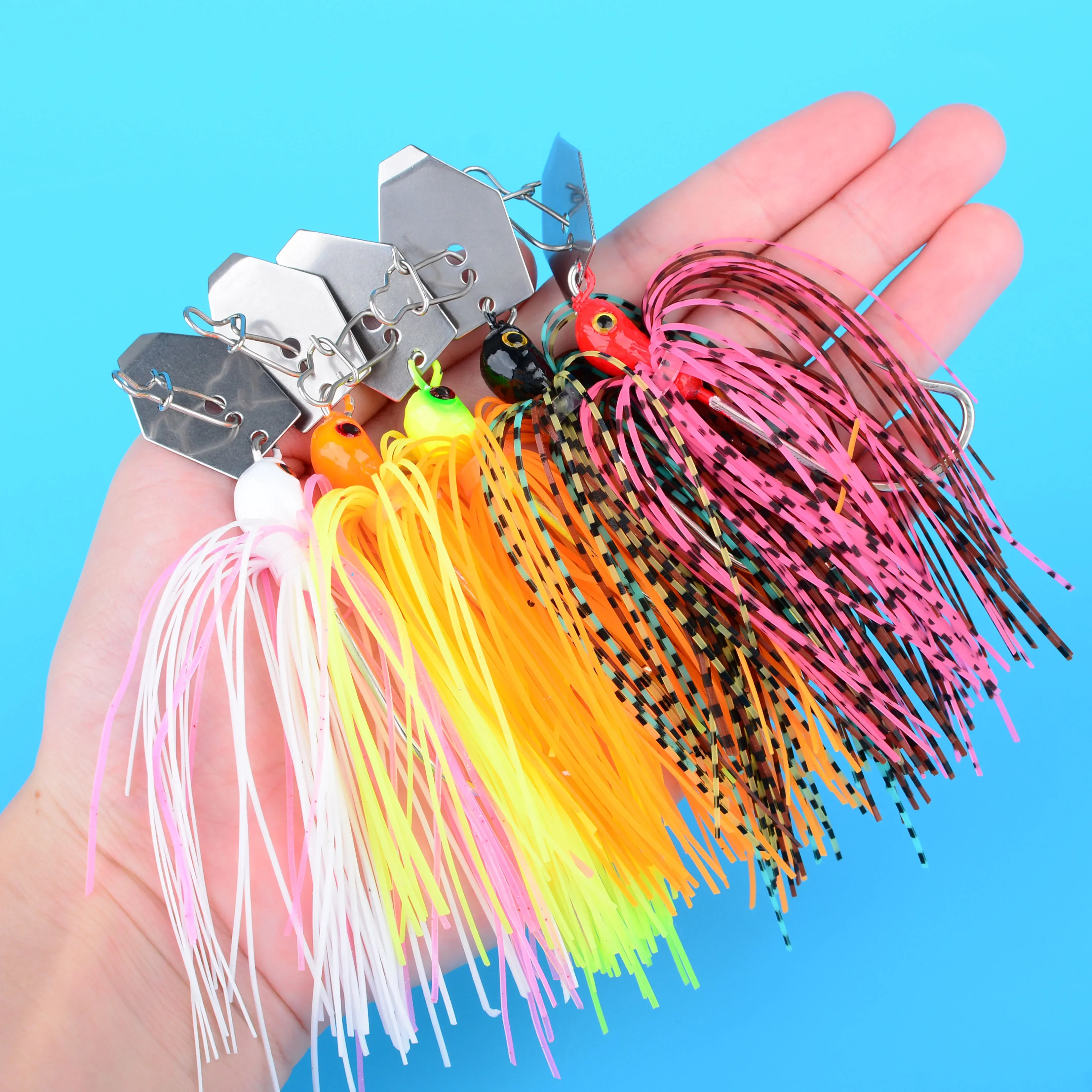 Señuelo giratorio chatterbait de 11g y 8cm