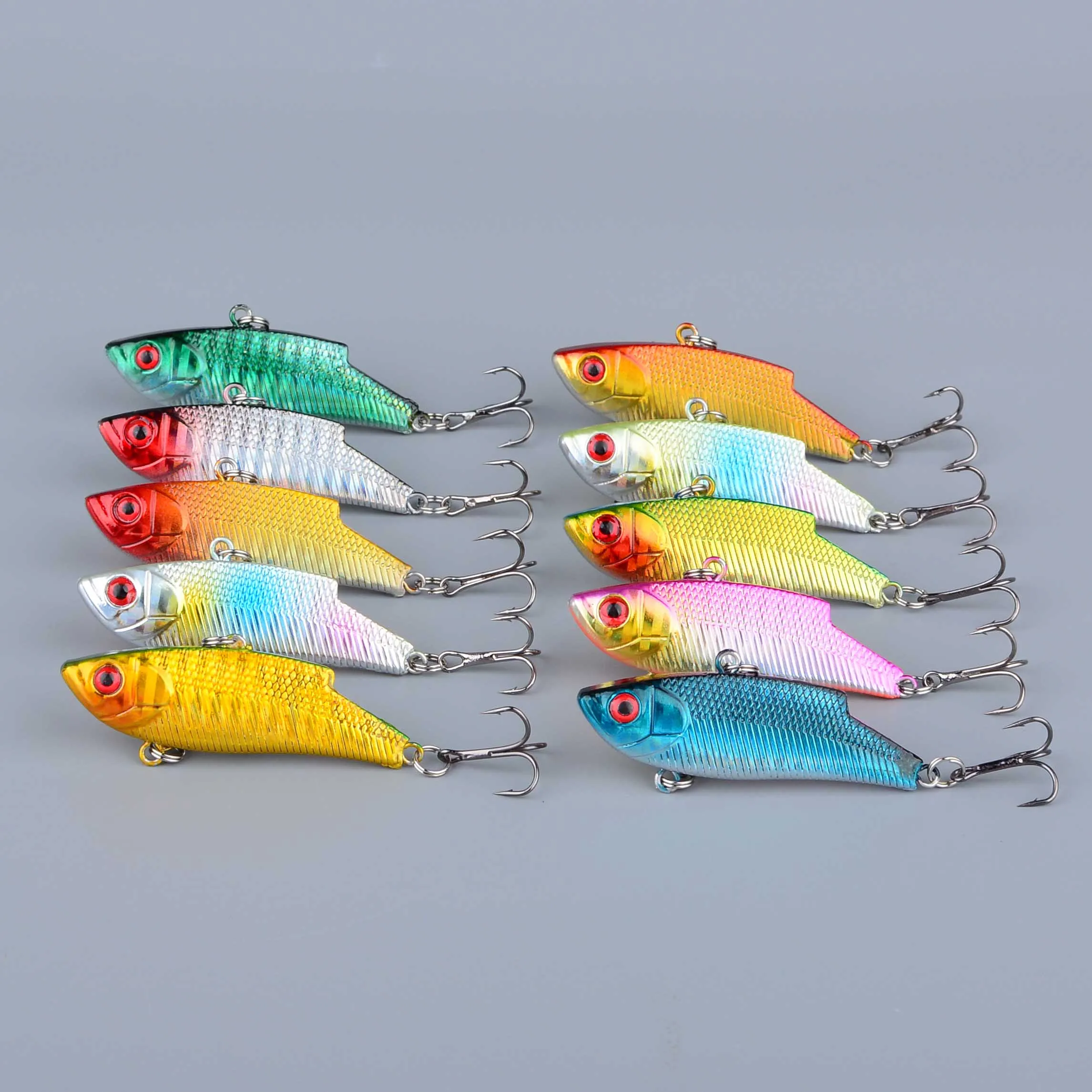 Señuelo VIB hundimiento con vibración y ruido para pesca en hielo