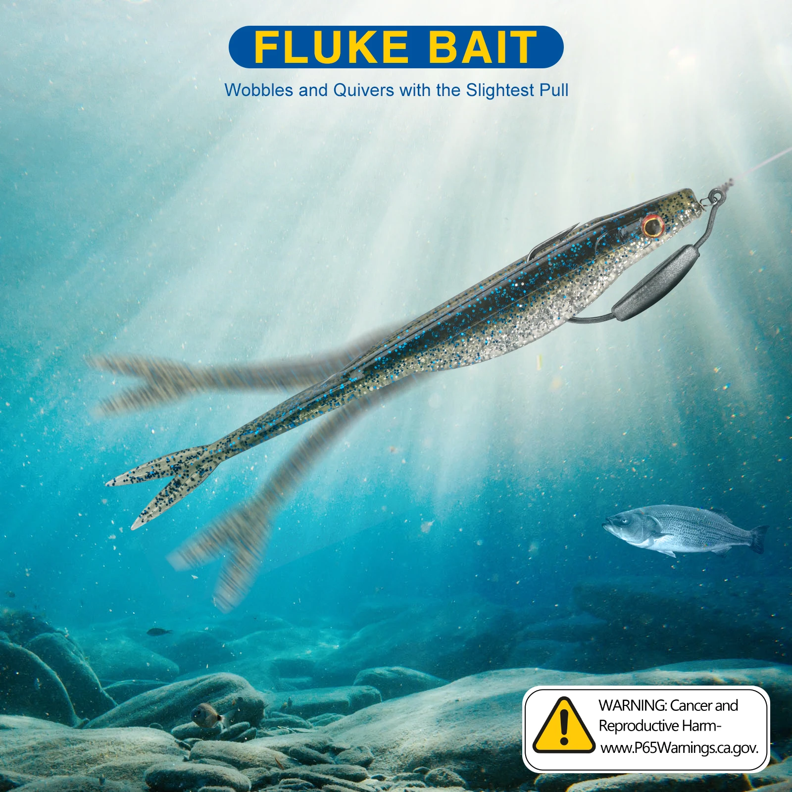 Señuelos blandos swimbait cola de horquilla para Texas Rig y Jig Head - imagen 4