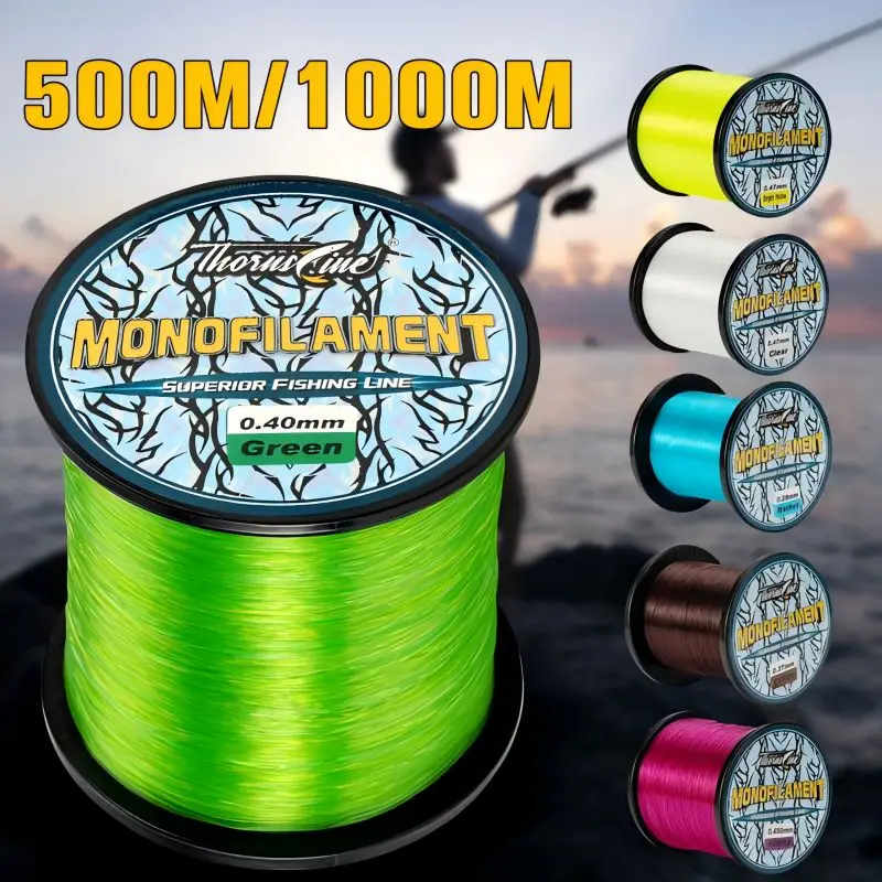 Sedal Fluorocarbono Japonés Monofilamento - Carpa y Mar