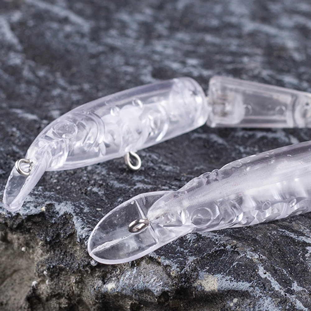 Dr.Holife Swimbait articulado en blanco para pesca DIY – 10,5 cm - imagen 4