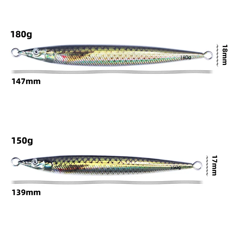 Plantilla señuelo jigging Japón 3D para lubina y caballa - imagen 5