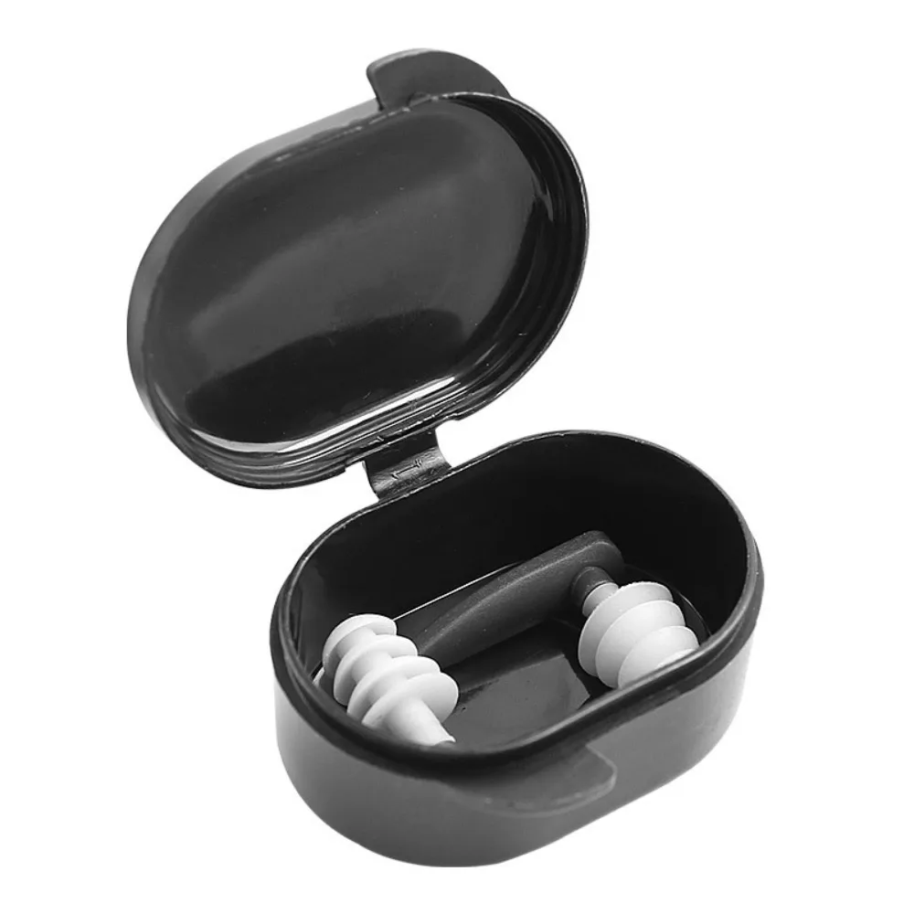 Tapones de silicona para nadar impermeables de 4 capas con protección auditiva - imagen 3