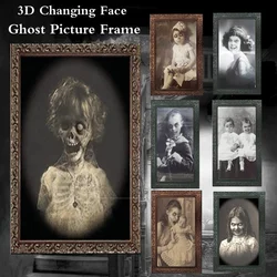Marco de fotos fantasma 3D con cara cambiante – Decoración Halloween