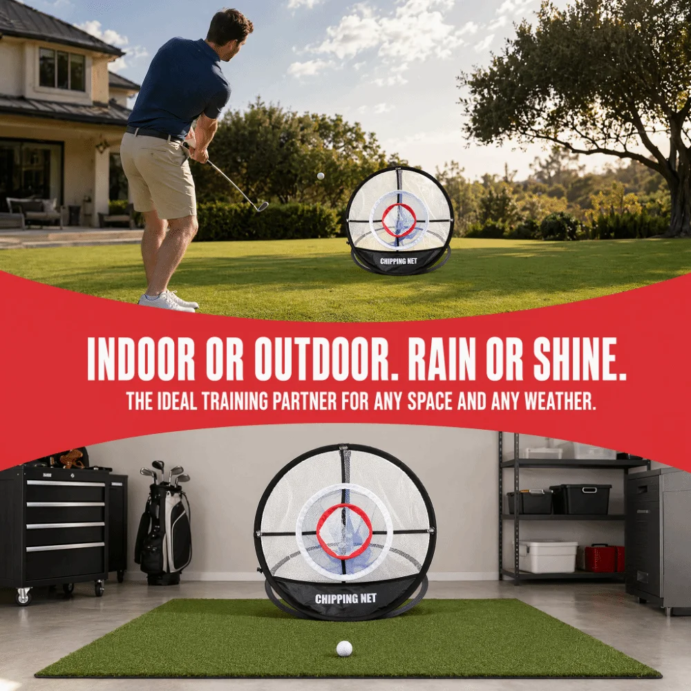 Red de Golf plegable compacta de nylon para capturar bolas - imagen 4