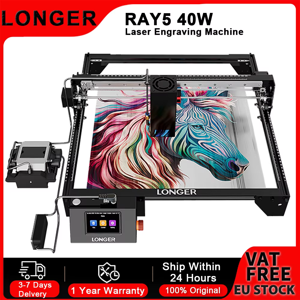 Longer RAY5 grabador láser alta potencia pantalla táctil precisión fina