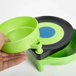 Caja de Pesca Portátil con Bandejas Extraíbles para Cebo
