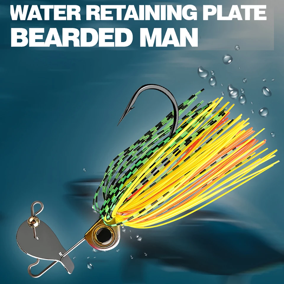 Chatterbait WALK FISH con cuchilla grande para lucio y lubina - imagen 4