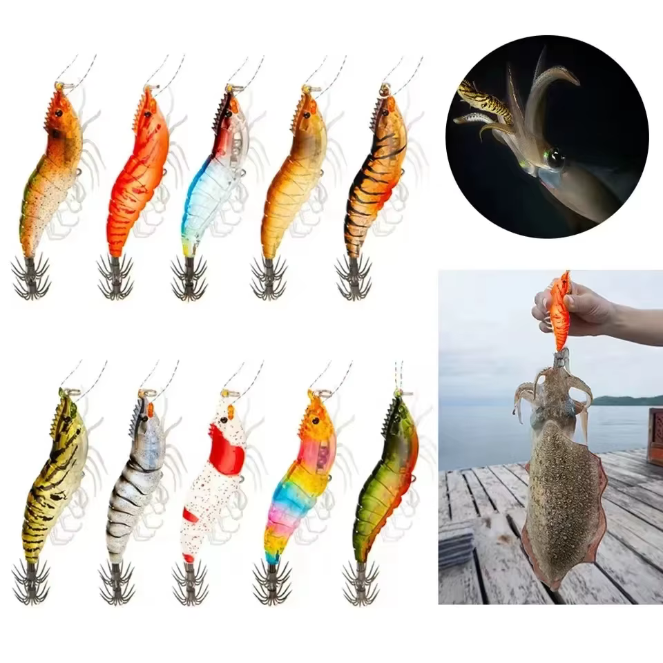 Jig egi sepia fluorescente - calamar - imagen 2