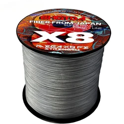 GHOTDA Línea Trenzada PE X8 8V – Alta Resistencia Marina