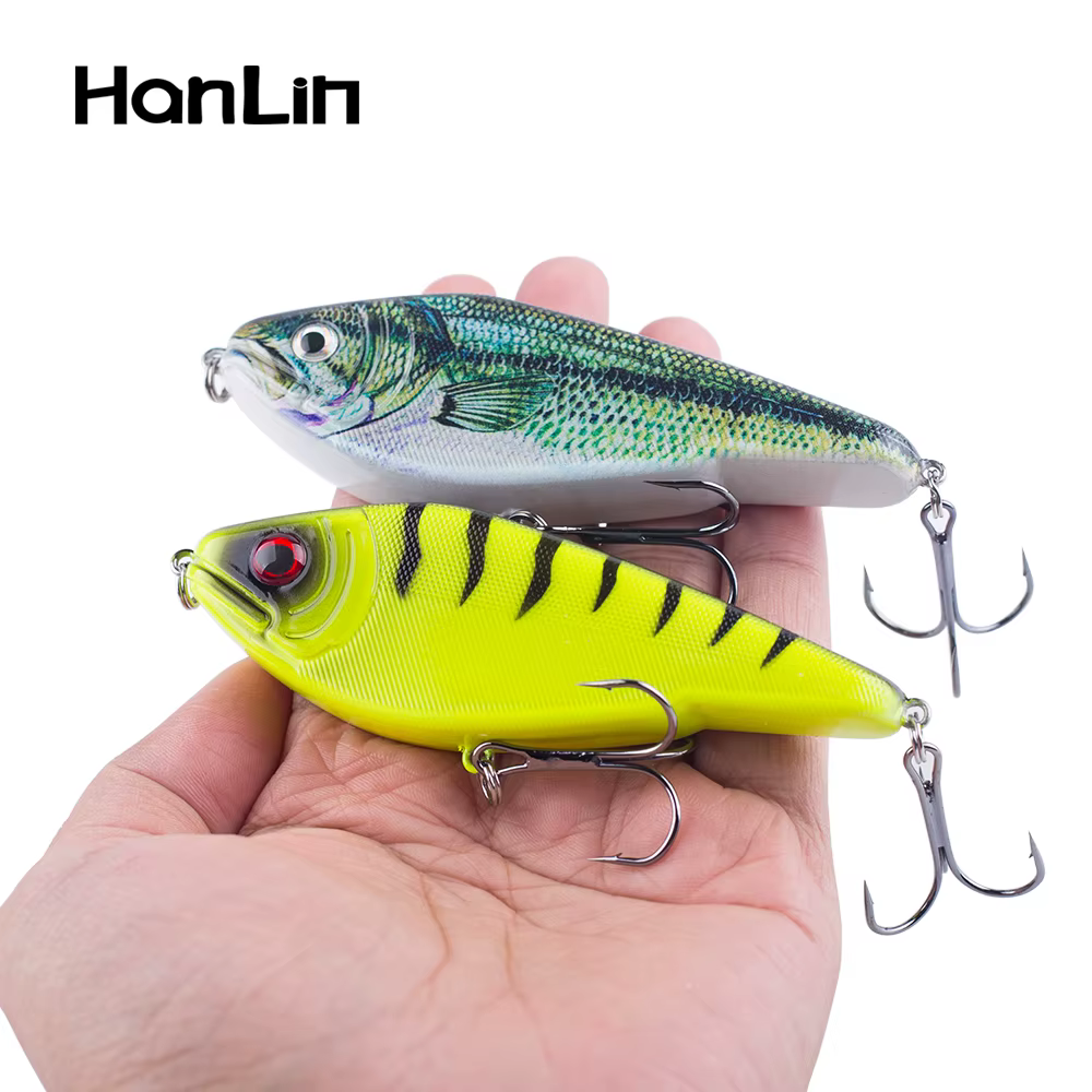 Hanlin Glide Jerkbait 90mm - Señuelo para lucio y lubina de calidad - imagen 3