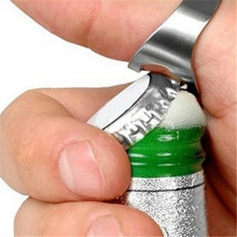 Anillo abridor de acero inoxidable para pesca – 3 unidades - imagen 3