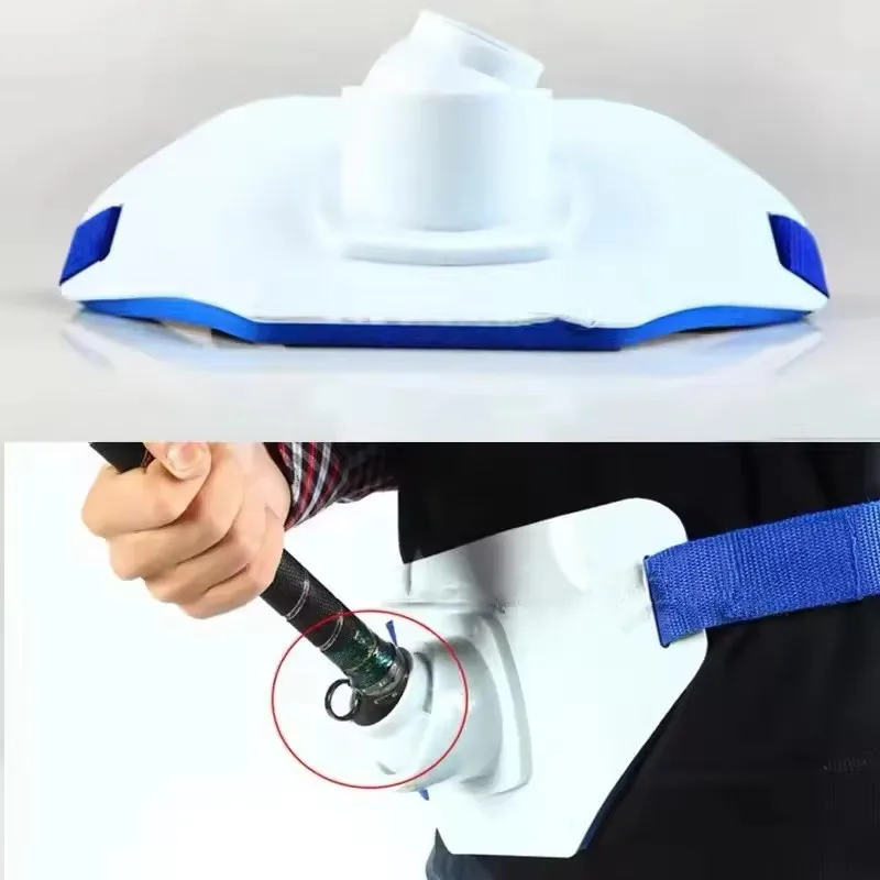 Portacañas lumbar 360º ajustable para pesca marítima
