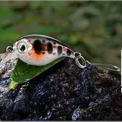 Wobbler Japonés Flotante 3,5 cm para Lubina – Señuelo de Superficie