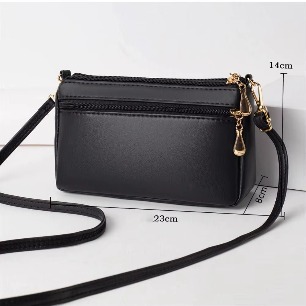 Bolso Bandolera de Cuero para Mujer – Gran Capacidad y Ligero - imagen 4