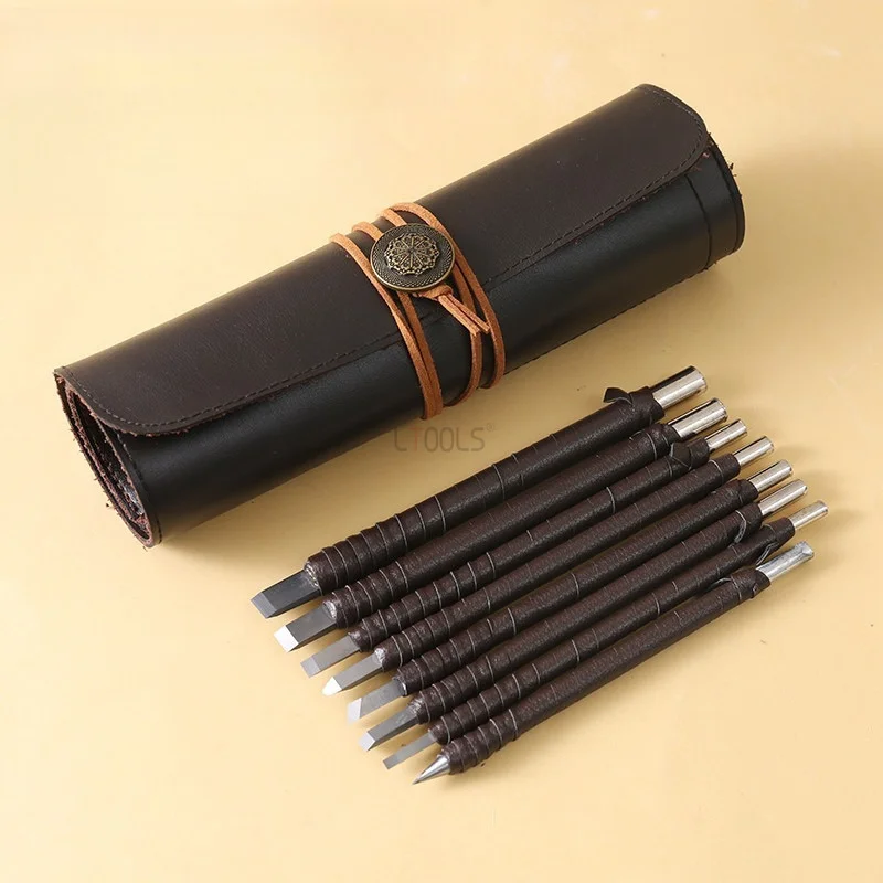 Cuchilla de grabado de tungsteno para piedra y madera – kit profesional - imagen 4