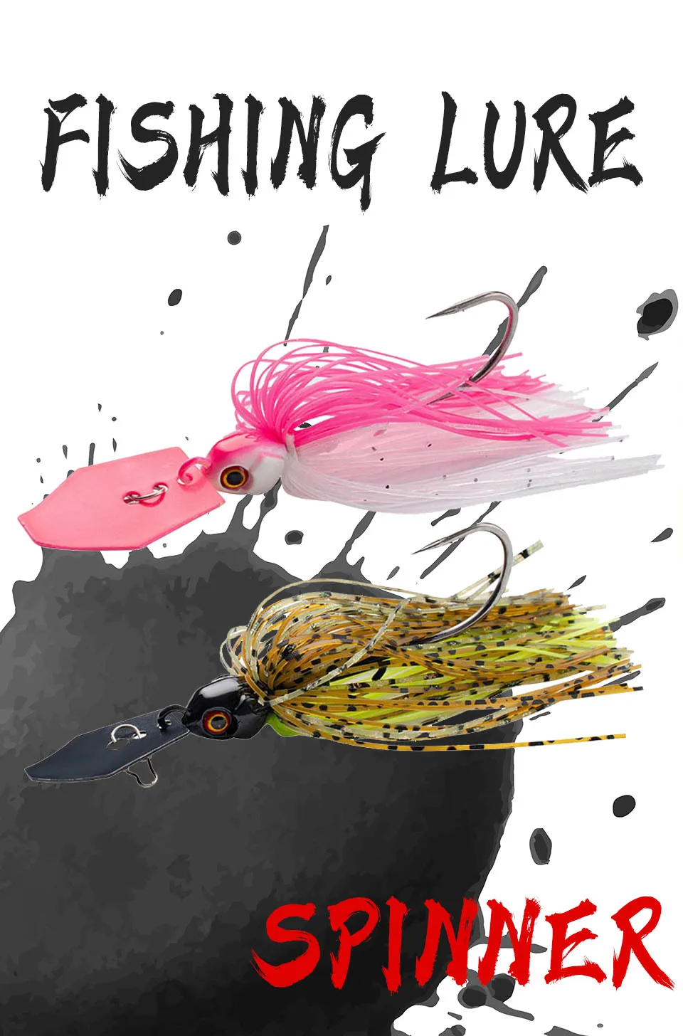 Señuelo Chatter Bait WALK FISH en detalle