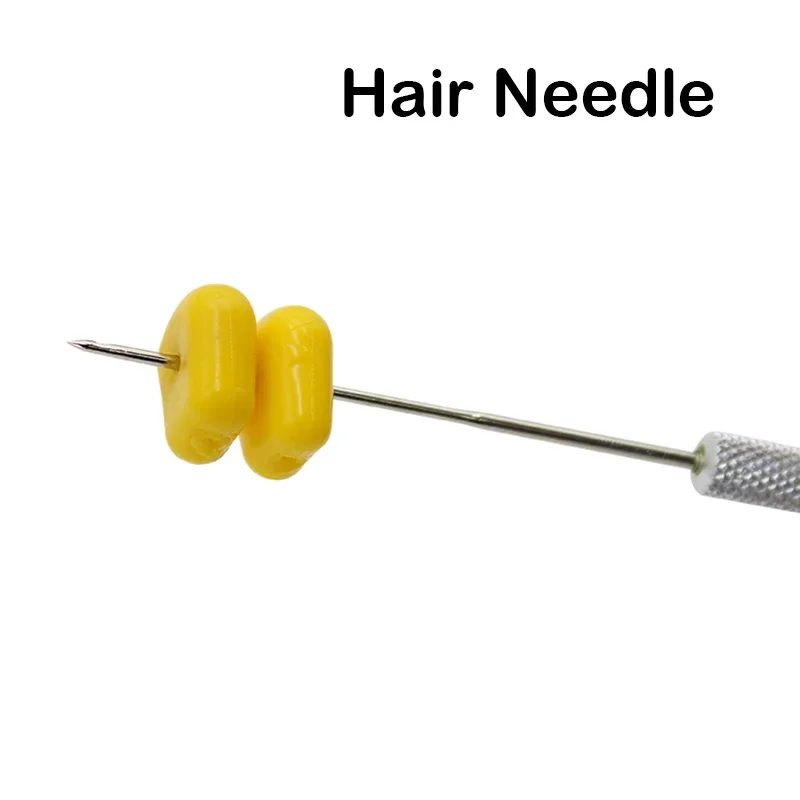 Aguja de cebo para boilies con cierre fino en aparejo de pelo - imagen 2