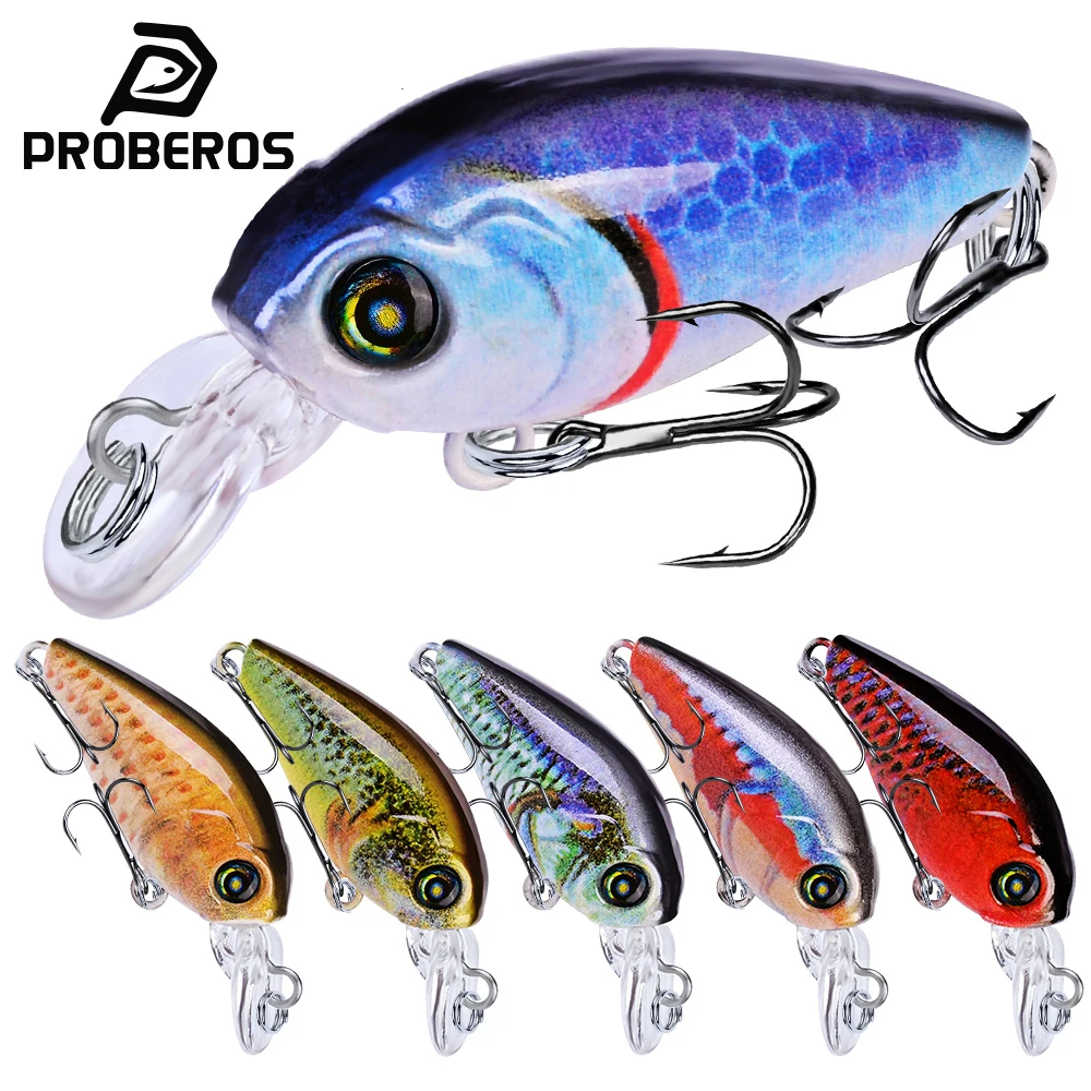 Crankbait flotante Proberos para trucha y lucio de superficie - imagen 5