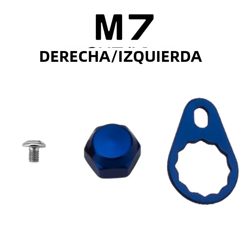 DEUKIO M7 S tuerca para baitcasting izquierda/derecha con arandelas - imagen 5