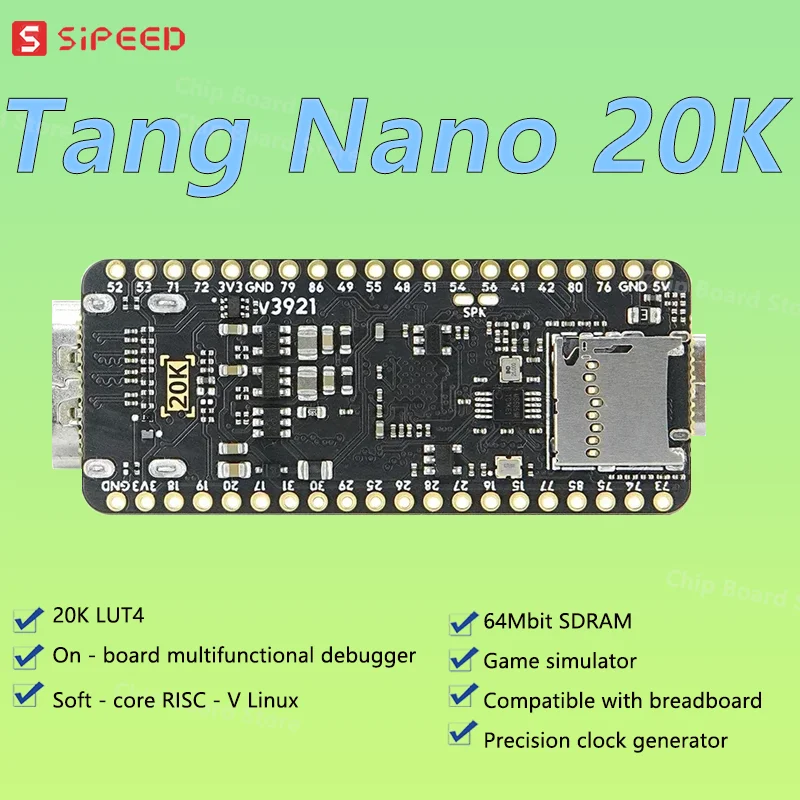 Tang Nano 20K FPGA Linux RISC-V emulador de código abierto - imagen 4