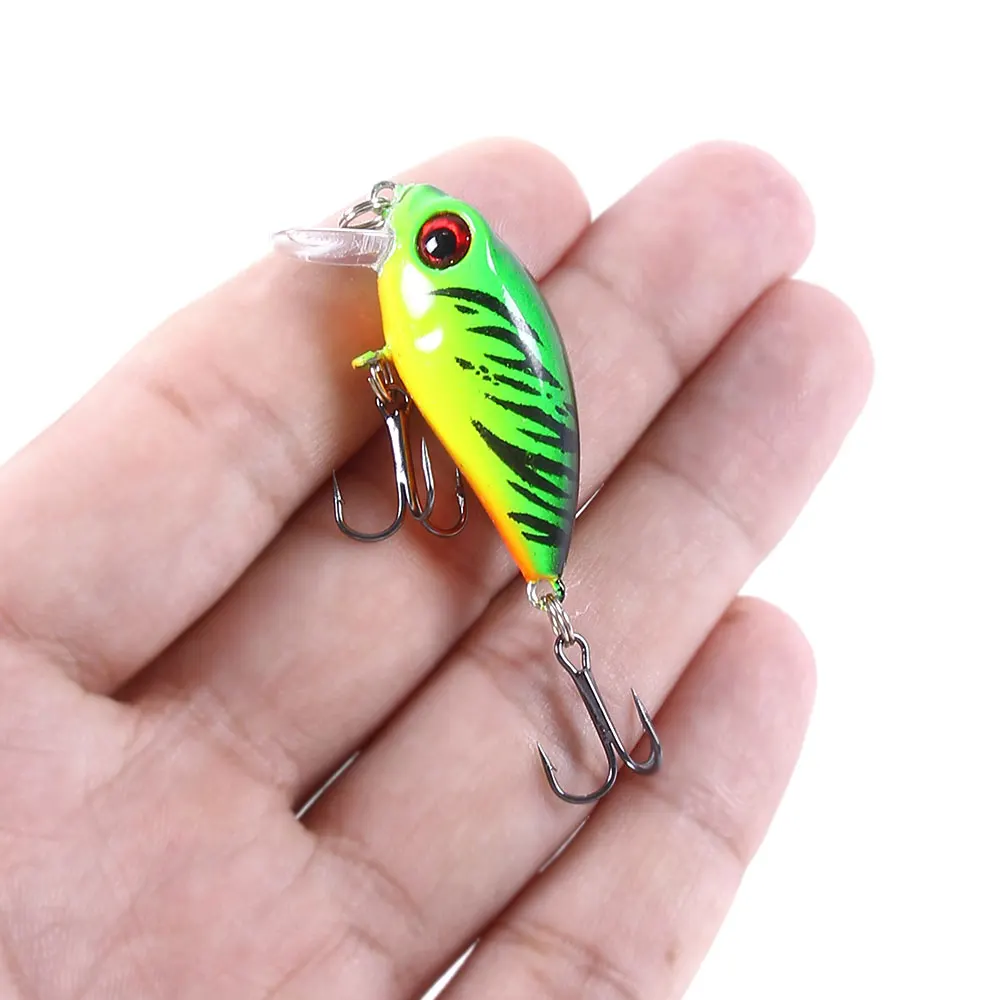 Hengjia Crankbait de superficie — Señuelo duro para trucha y lucio - imagen 4