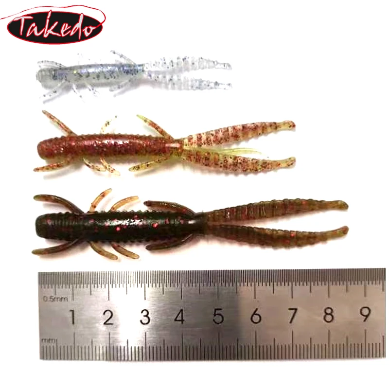 Cebos blandos Camarón TAKEDO PR19 – 7,6/8,9 cm para lubina - imagen 3