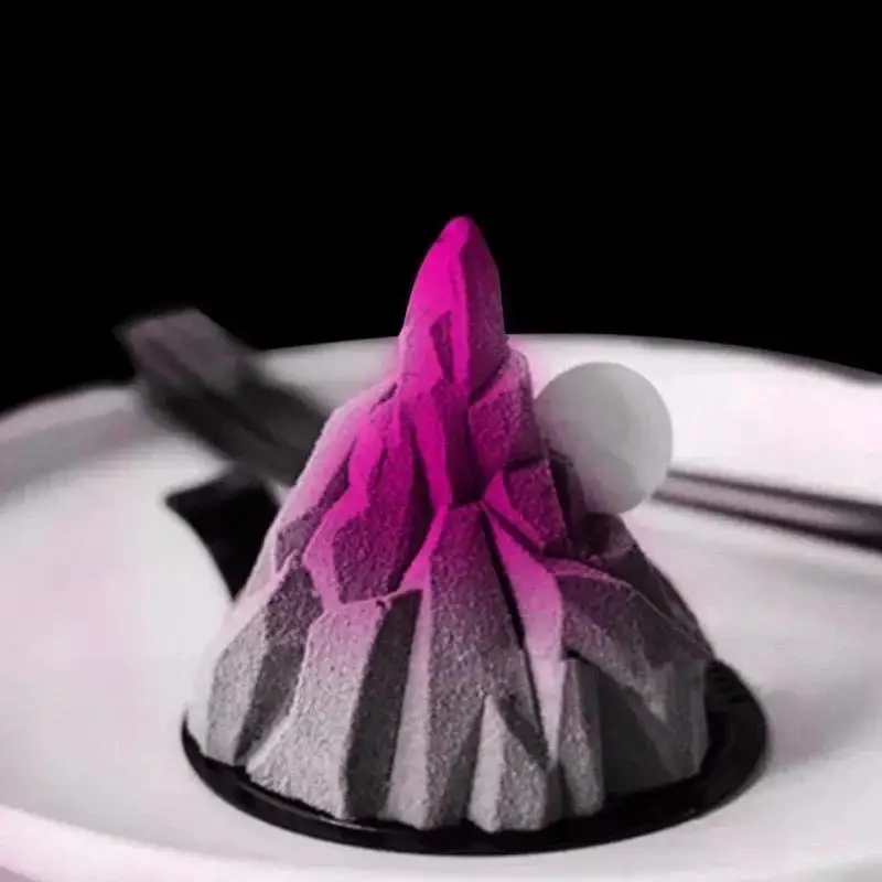 Molde de silicona iceberg para resina epoxi, repostería y pudín - imagen 5