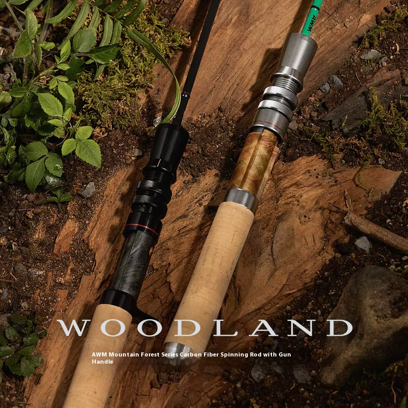 AWM Forest Casting – Caña de pescar carbono 4 secciones