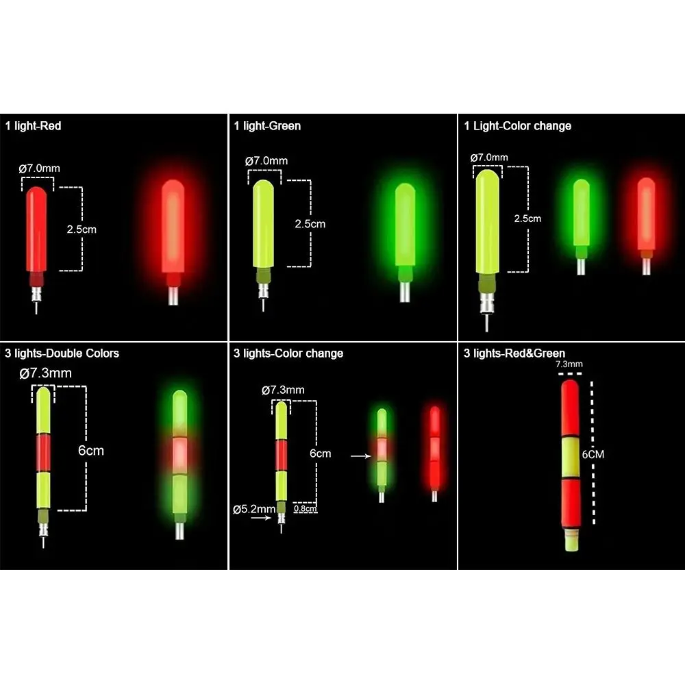 Flotador LED cambiando de color en el agua