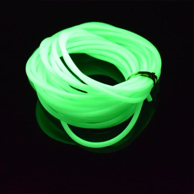 Tubo noctilucente antimordida para línea de pesca luminosa - imagen 5