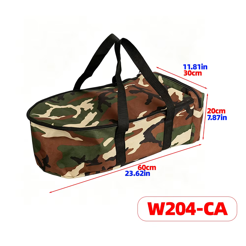 Bolsa Aparejos Pesca Camo HIRISI – Estuche Gran Capacidad
