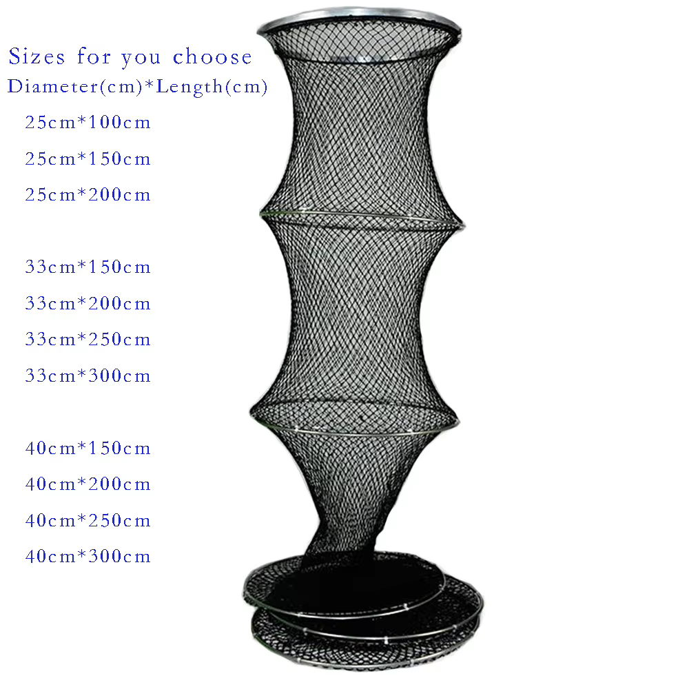 Bolsa plegable de malla nylon para pesca - imagen 2