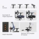 Silla ergonómica NEWTRAL MAGICH-BPRO con reposacabezas y lumbar - imagen 2