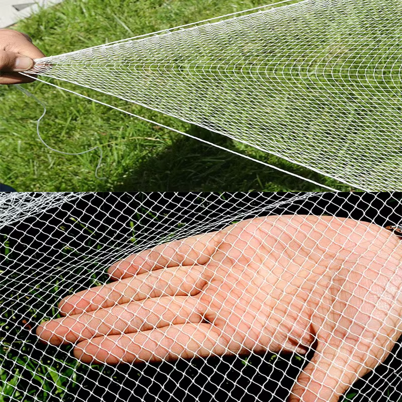 Red de pesca multifilamento para río y estanque con cañas bambú - imagen 2