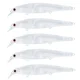 FREE FISHER señuelos Minnow sin pintar artificiales para personalizar - imagen 4