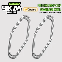 9KM Clip de velocidad tipo snap de acero inoxidable – Señuelos