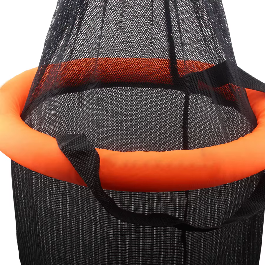Cebador flotante pliable con jaula de malla resistente - imagen 4