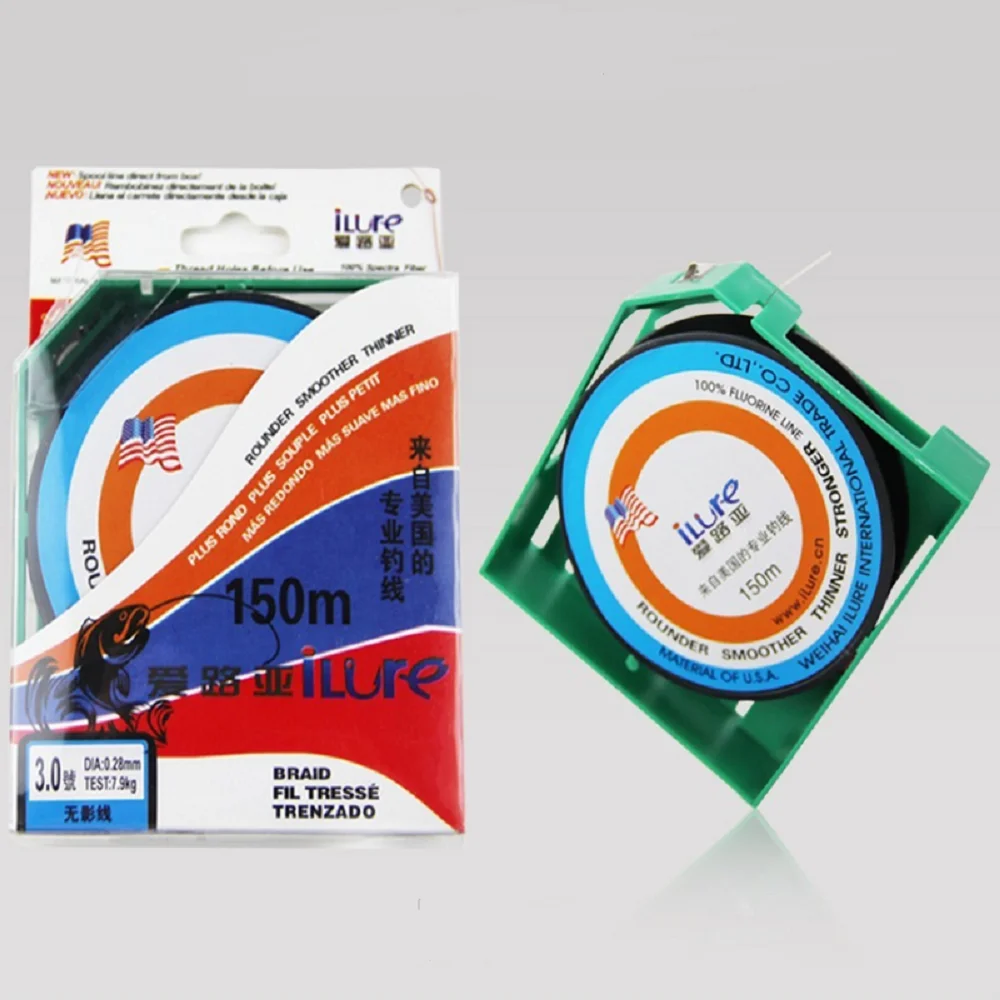 Sedal fluorocarbono 150 m - Líder resistente para pesca en agua salada - imagen 4
