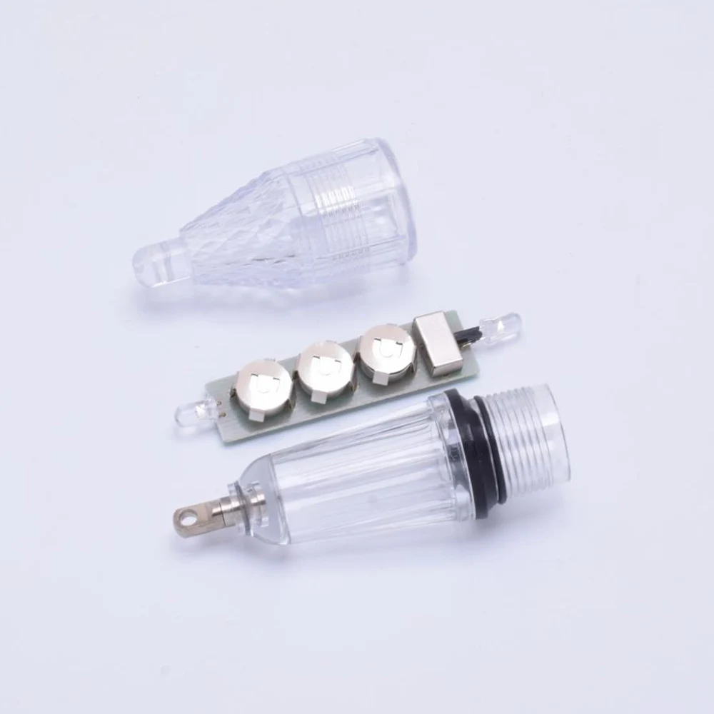 Lámpara LED submarina doble extremo intermitente para señuelos - imagen 5