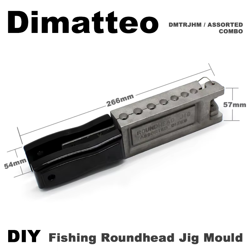 Dimatteo Molde Jig Head Redondo – Juego de pesos variados - imagen 2